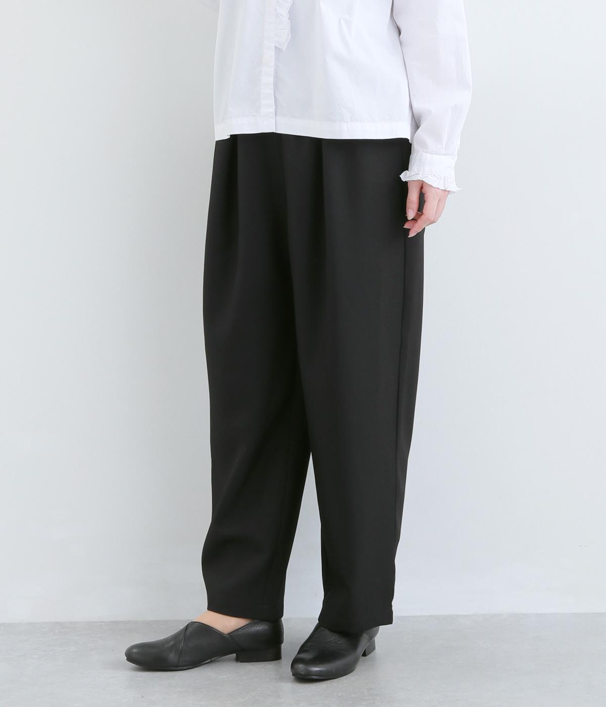 テーパードパンツ(ブラック-F)