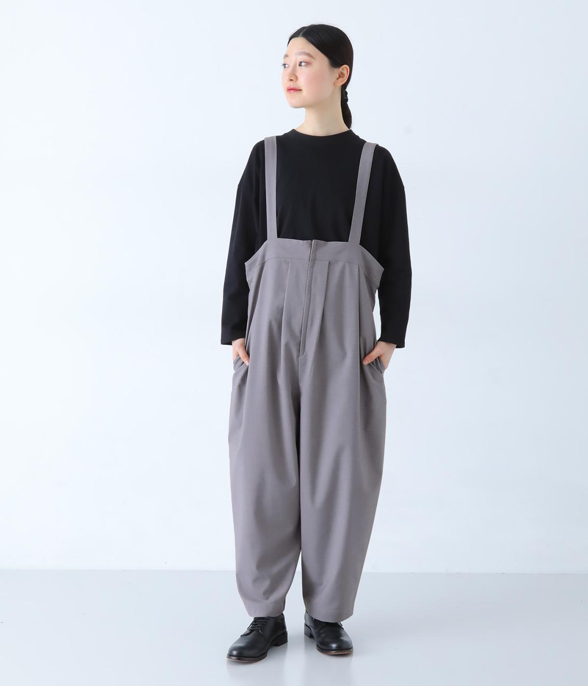 サロペットパンツ(グレー-F)