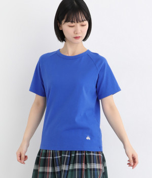 リサイクルコットンラグラン半袖TEE