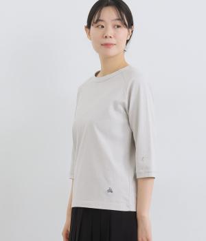 リサイクルコットン天竺ラグランTEE(7分袖)