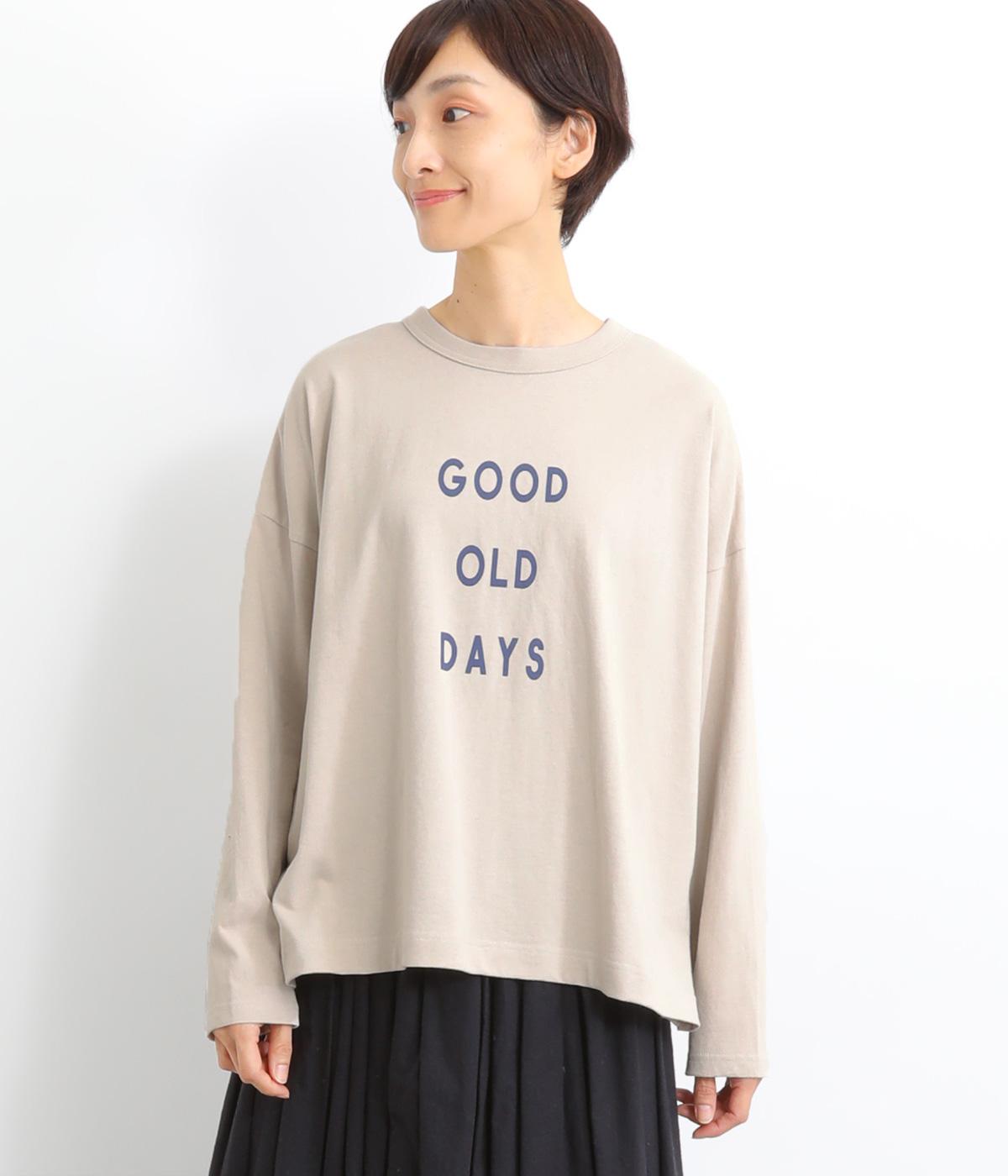 天竺古き良き時代ワイドプルオーバー(グレージュ-F)