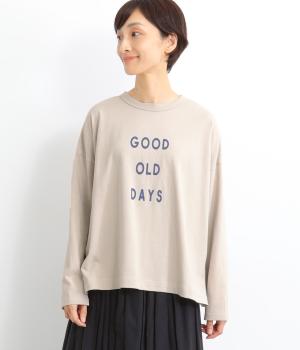 天竺古き良き時代ワイドプルオーバー(グレージュ-F)