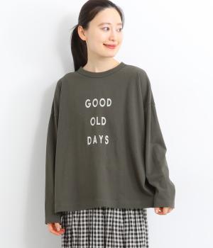 天竺古き良き時代ワイドプルオーバー(チャコール-F)