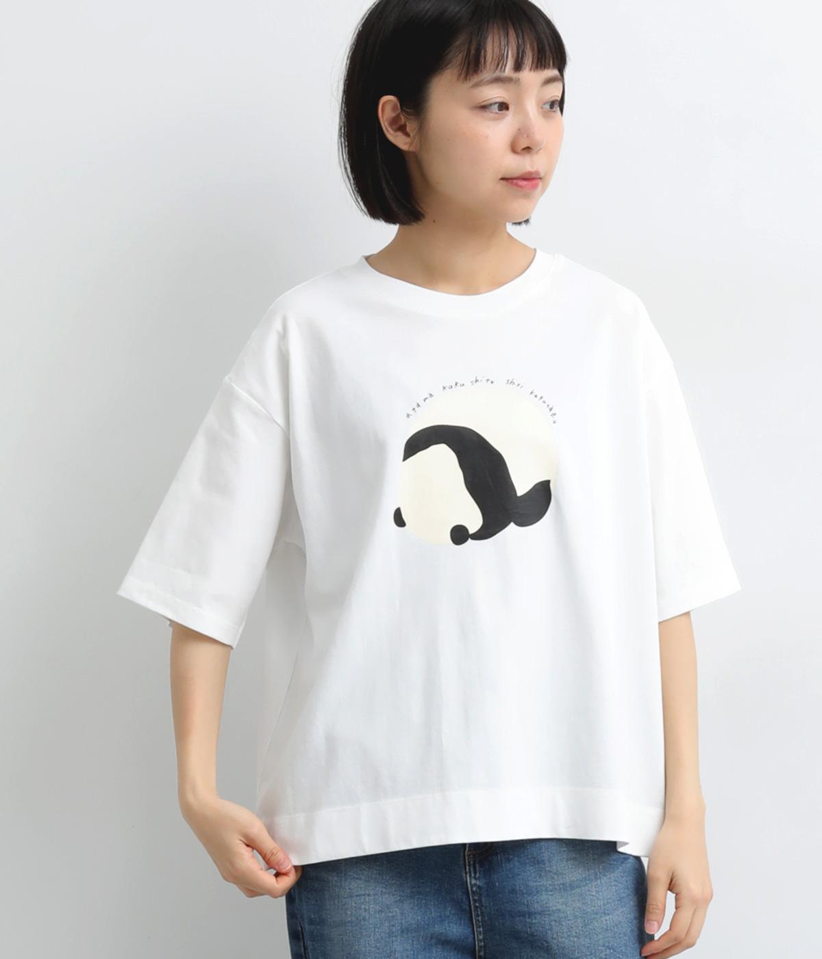 コットンラフィ天竺シャイパンダTシャツ｜Bliss bunch（ブリスバンチ
