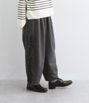 サイドフリルパンツ（トップチャコール・F）
