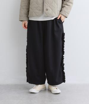 サイドフリルパンツ（ネイビー・F）