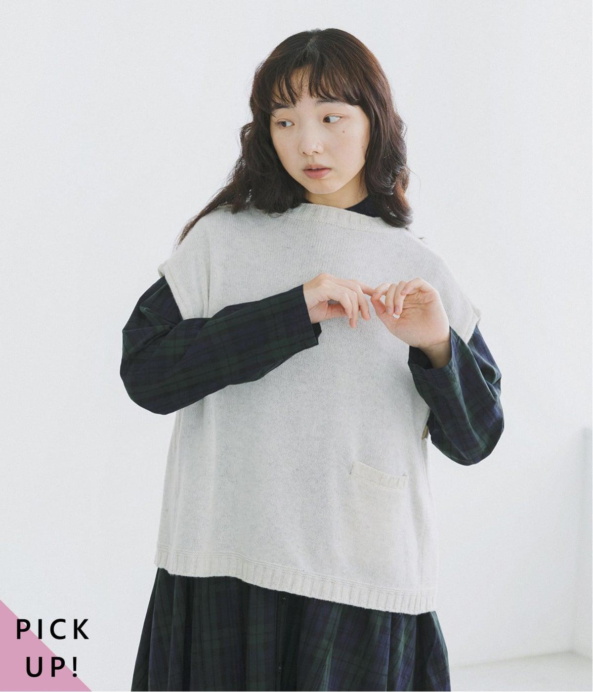 切腹ピストルズ　根付け　ペンダントトップ ラムナイロン2wayワイドボトルネックベスト｜Bliss bunch