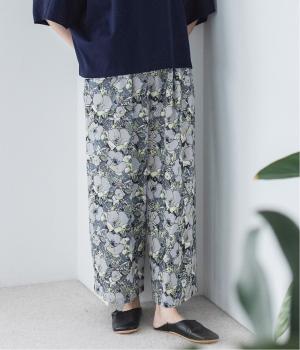 花柄ワイドパンツ