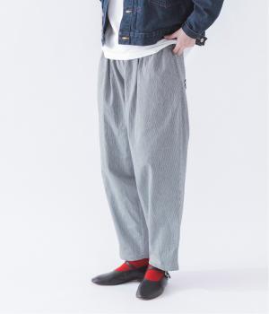 ヒッコリーパンツ(ネイビー-ONESIZE)