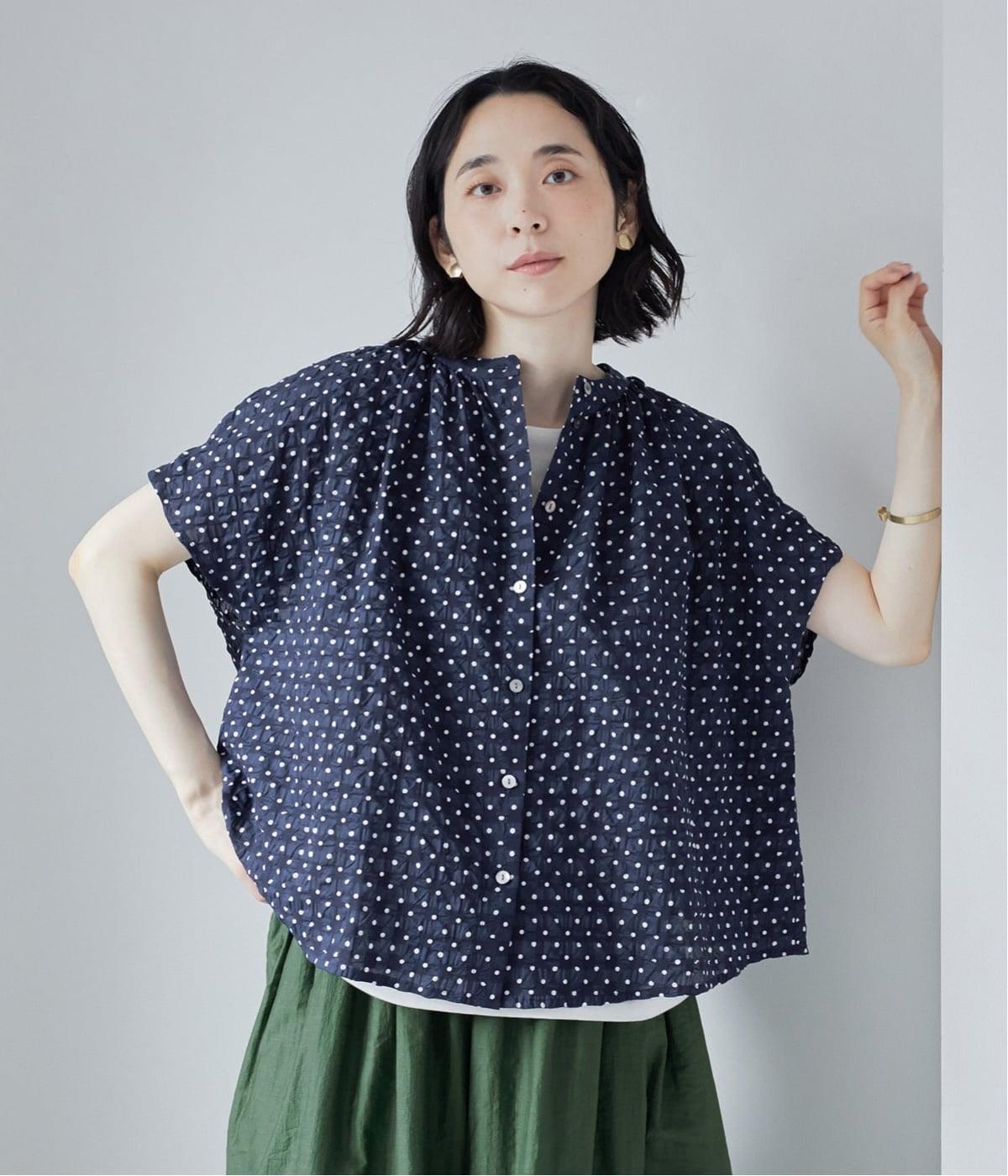 2wayドットブラウス｜Cassure（カシュール）の商品詳細