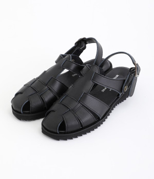 2way グルカサンダル(ブラック-M)