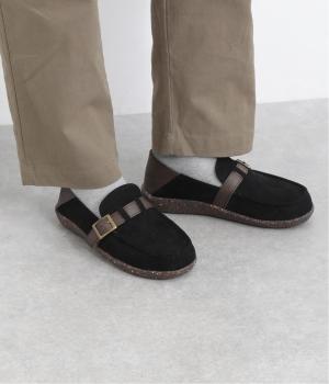 モカベルトクロックシューズ(ブラック-L)