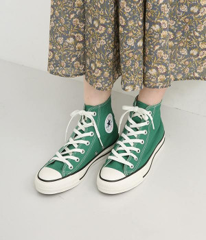 オールスター　ハイカットスニーカー(グリーン-230)