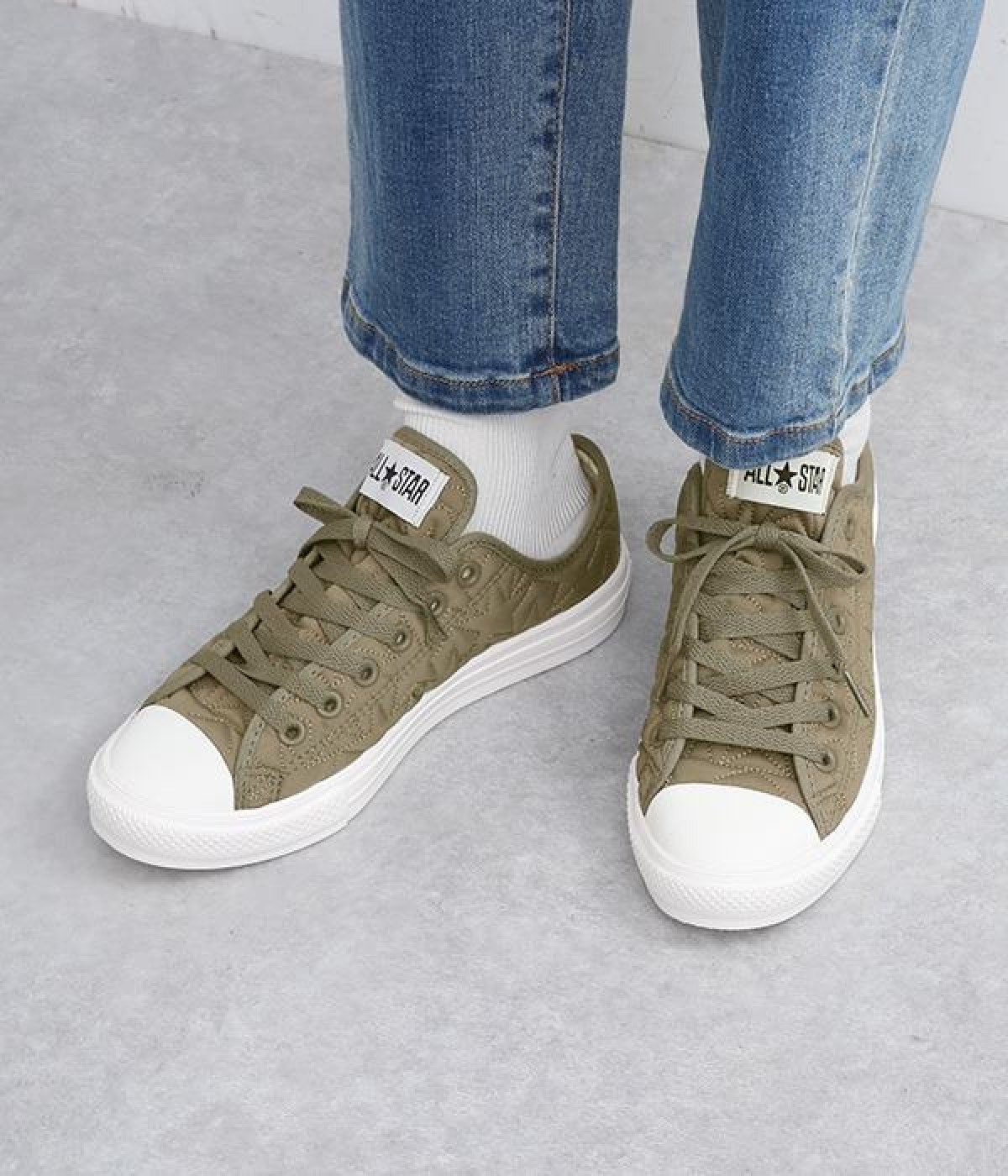 ALL STAR LIGHT QUILTING ST OX(ライトトープ-235)