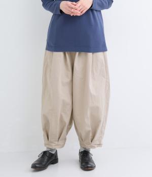 コットンタックツイルパンツ