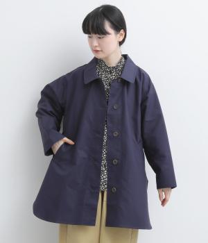 ダンプミドル丈コート（ネイビー・F）