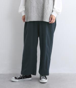 ストレート起毛パンツ（ネイビー・F）