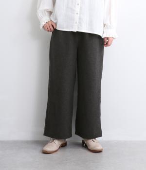 メルトンストレートパンツ