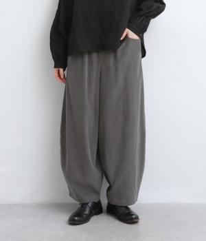 コーデュロイバルーンパンツ（チャコール・F）