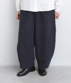 コーデュロイバルーンパンツ（ネイビー・F）