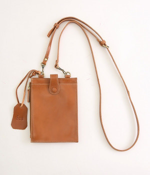 fes/フェス カウレザー ポシェット(キャメル-ONESIZE)