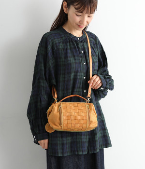 カウレザーメッシュコンビ　2WAYボストン