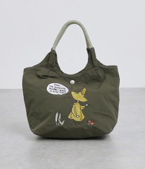 ムーミン　ナイロン2wayトートバッグ(Nカーキ-ONESIZE)
