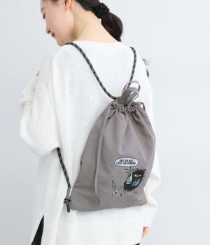 MOOMIN　ナップサック(Nグレー-F)