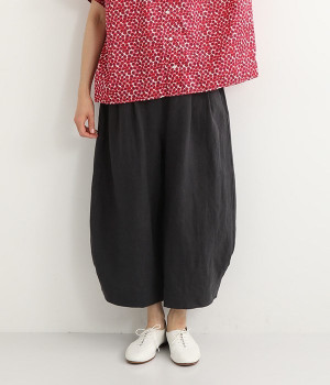 コクーンサーカスパンツ(チャコール-ONESIZE)