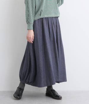 デニムバルーンスカート