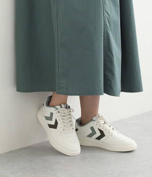 ST. POWER PLAY WMNS(WHITE/GREEN-23)