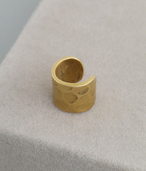 真鍮　ビンドゥ　イヤーカフ(カラー1-ONESIZE)