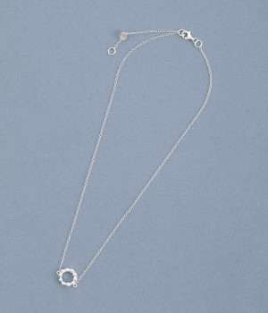 シルバーハナカンムリネックレス(カラー1-ONESIZE)