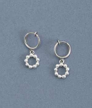 シルバーハナカンムリイヤリング(カラー1-ONESIZE)