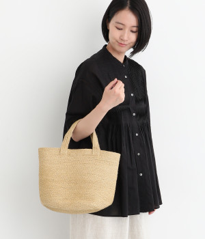 DEW ジュートラウンドバッグ(カラー1-ONESIZE)