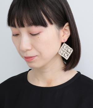 アバカダイヤイヤリング(カラー1-F)