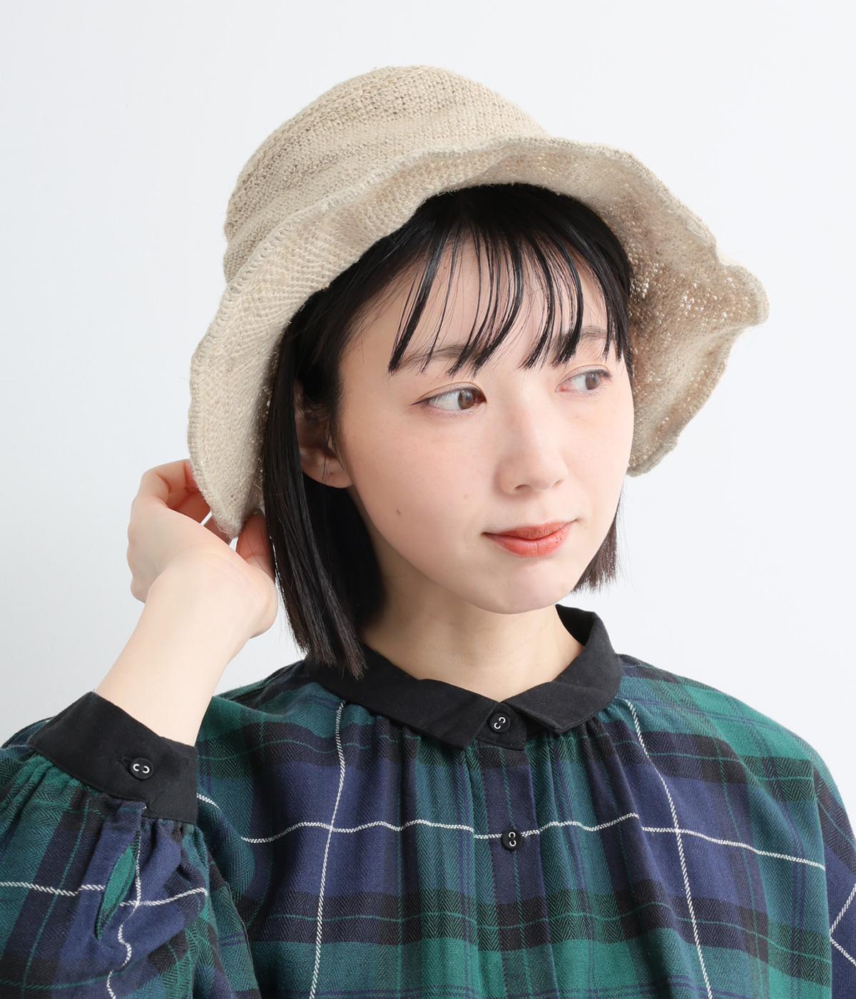 アローツバヒロワイヤーハット(ナチュラル-F)