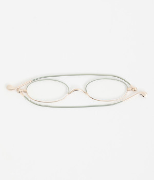 リーディンググラス　スリム　SI-10(アップルグリーンマット-150)