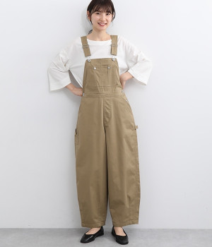 サーカスサロペット(ベージュ-L)