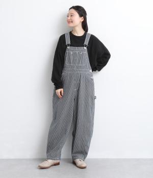 サーカスサロペット(ネイビーヒッコリー-M)