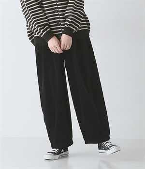 太コールサーカスパンツ(ブラック-L)