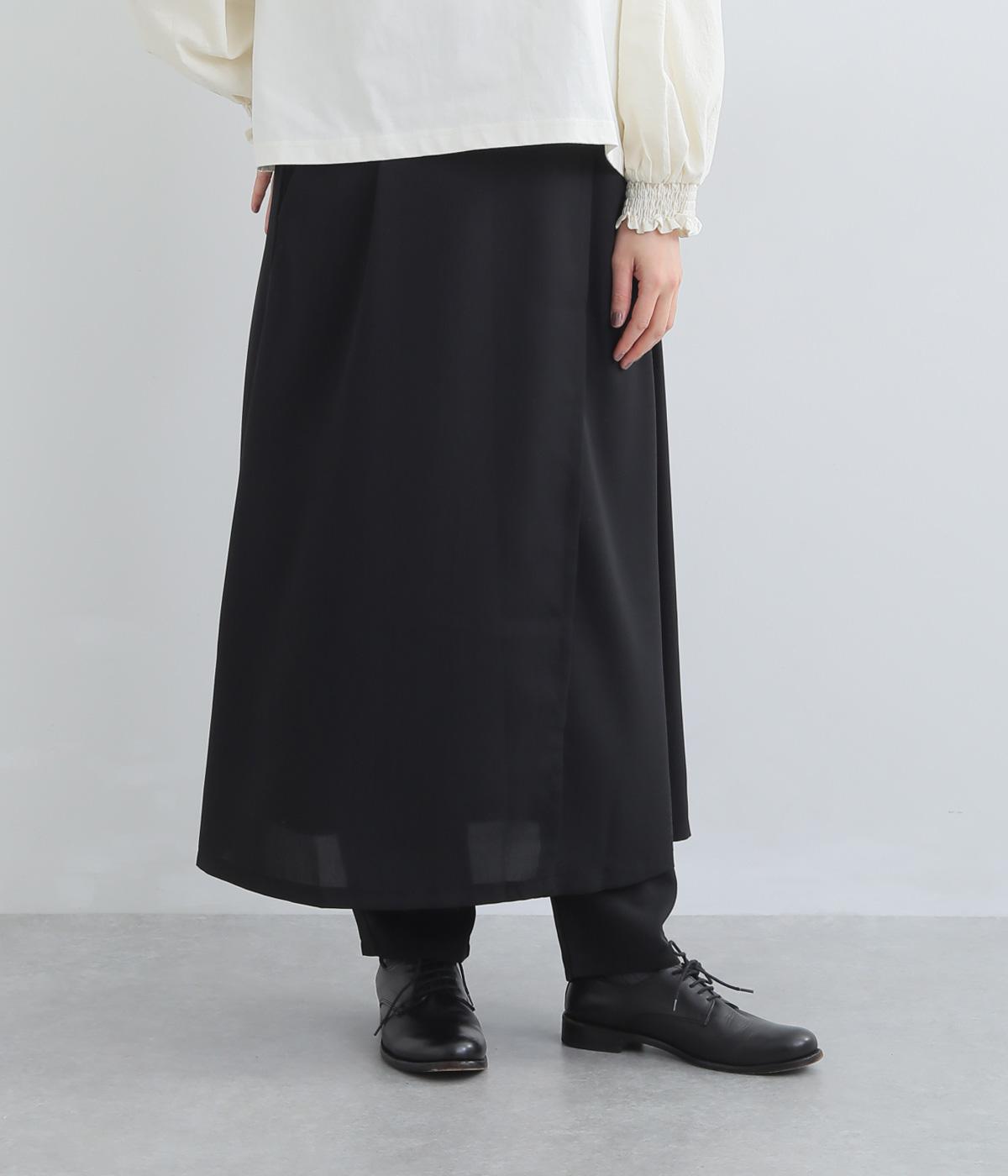 スカイレイヤードパンツ(ブラック-M)