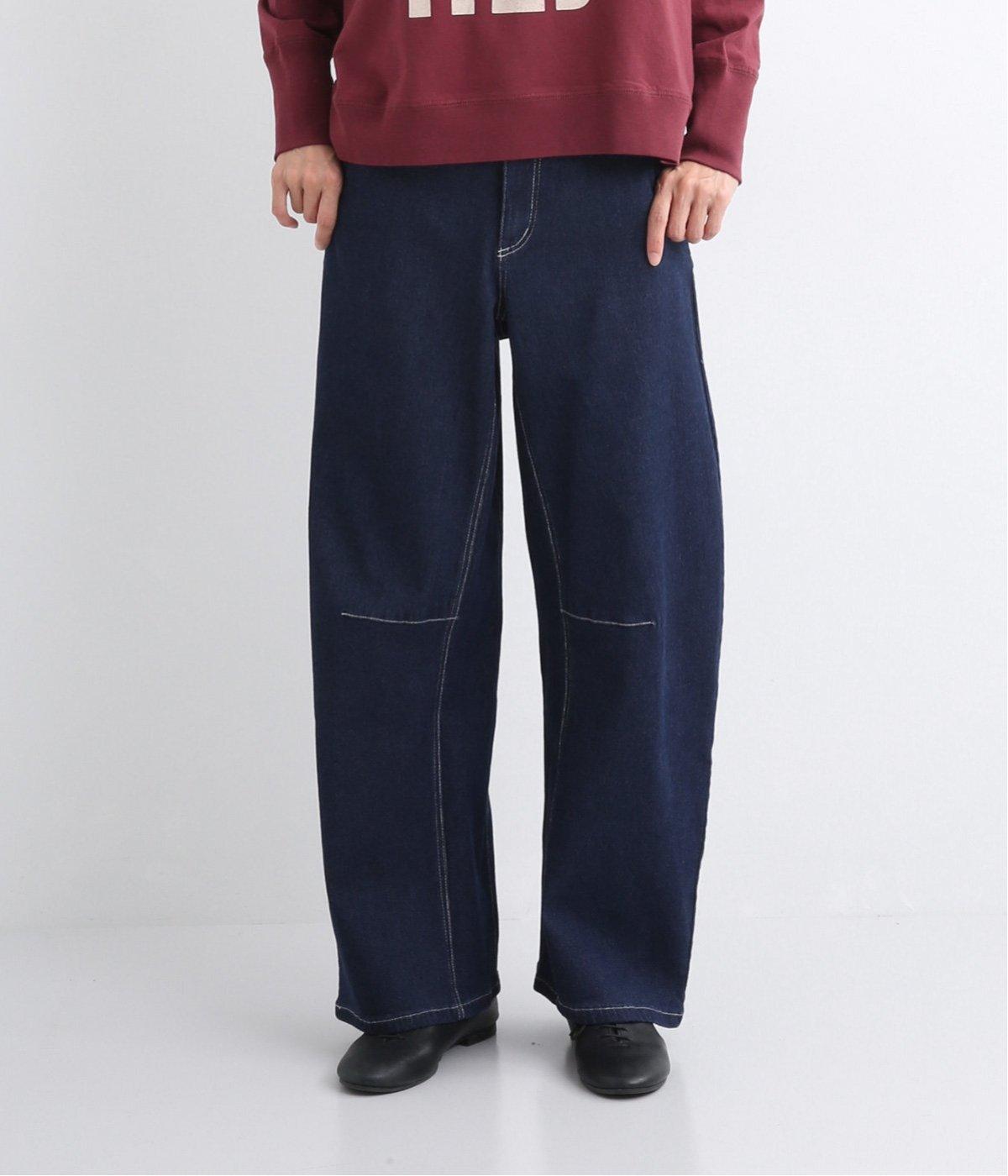 AIR JOGデニムカーブパンツ(ワンウォッシュ-S)