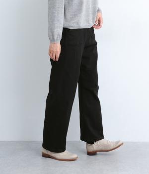 わがままフィットカーブベイカーパンツ(ブラック-L)