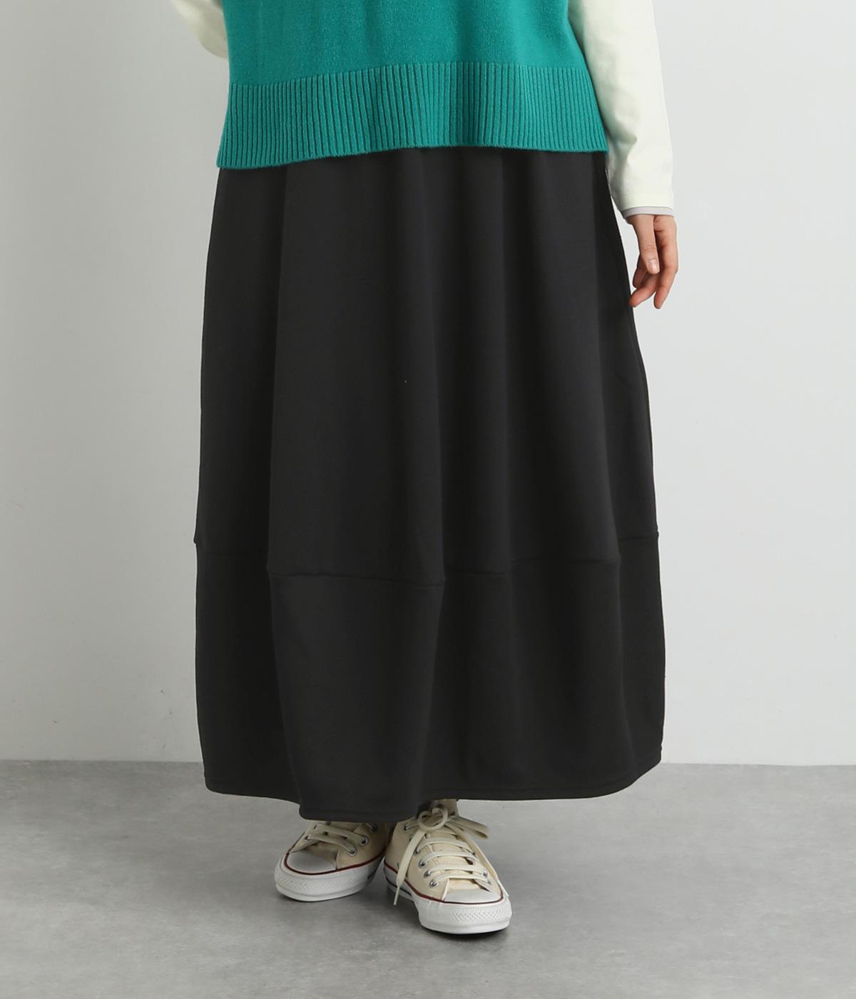 裏シャギーバルーンスカート(ブラック-F)