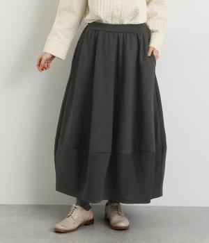 裏シャギーバルーンスカート(チャコール-F)