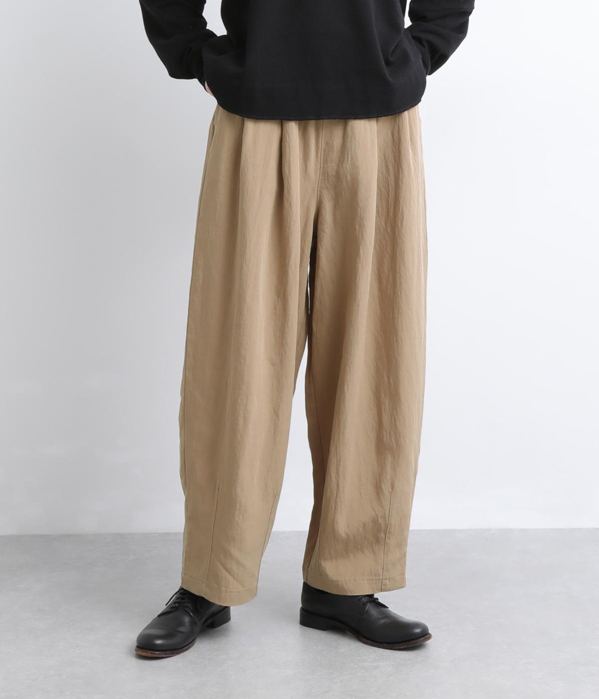 ソフトタッチ接触冷感サーカスパンツ(モカ-S)