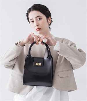 MOSS　METALツイスト　トートバッグ(ブラック-ONESIZE)