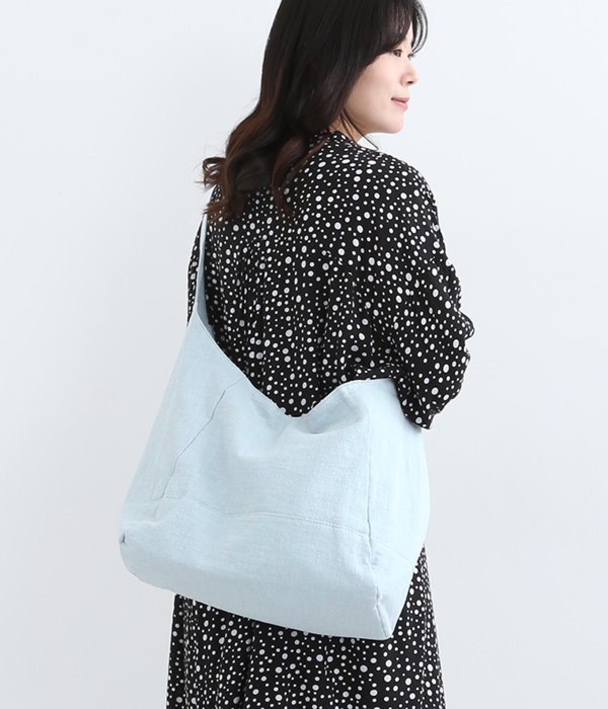 コットンリネンショルダー/E7397(ライトブルー-ONESIZE)