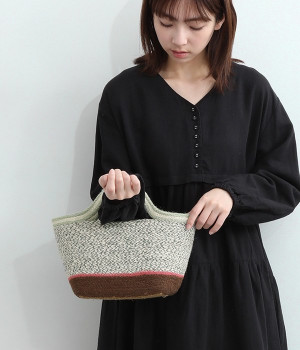 ジュートバスケットS/E7354